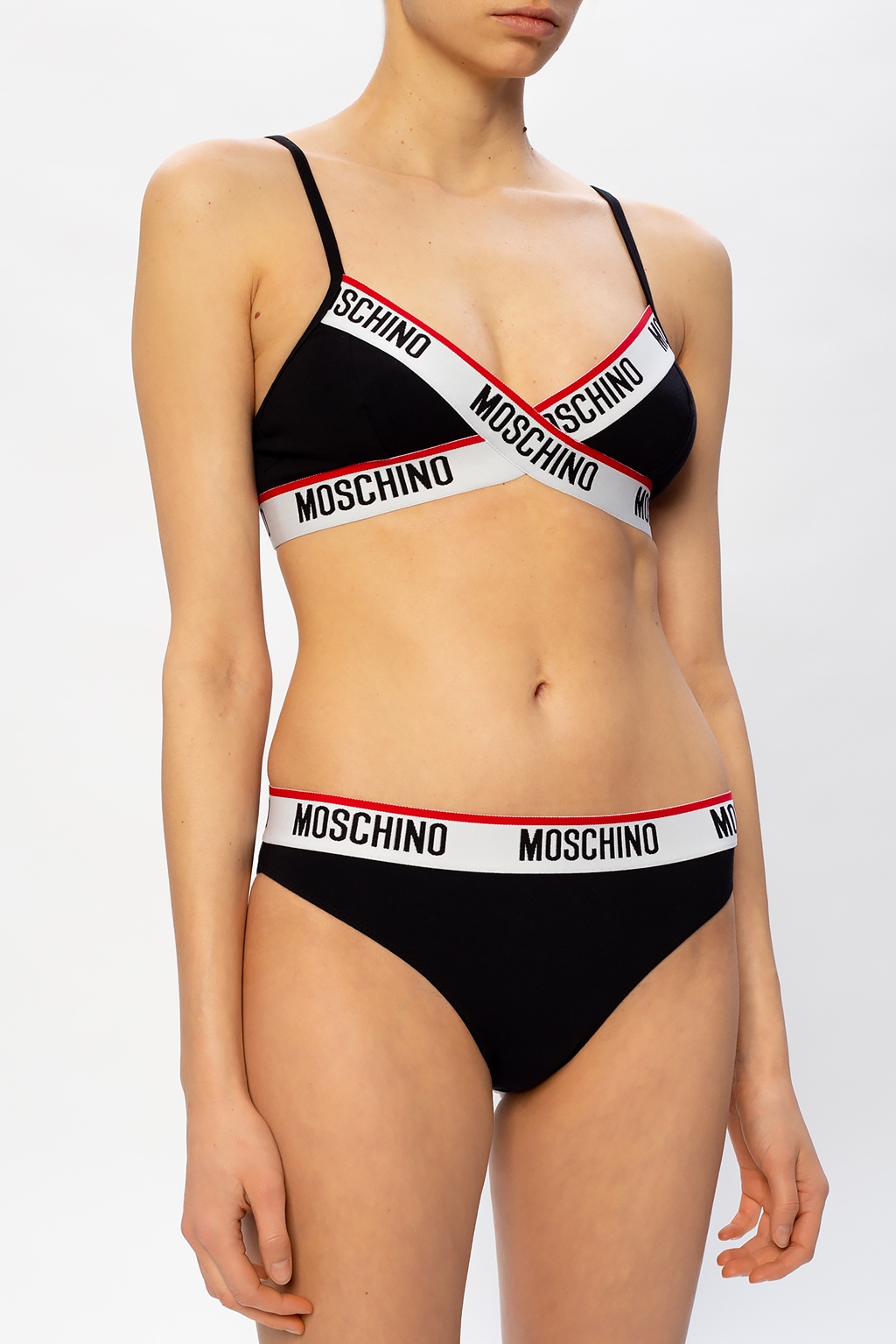 Briefs with logo Moschino IetpShops Morocco